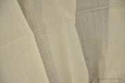 Organic Cotton Handwoven Fabric - LOOMSTATE ( Cotton Georgette, Unbleached Dyeable )