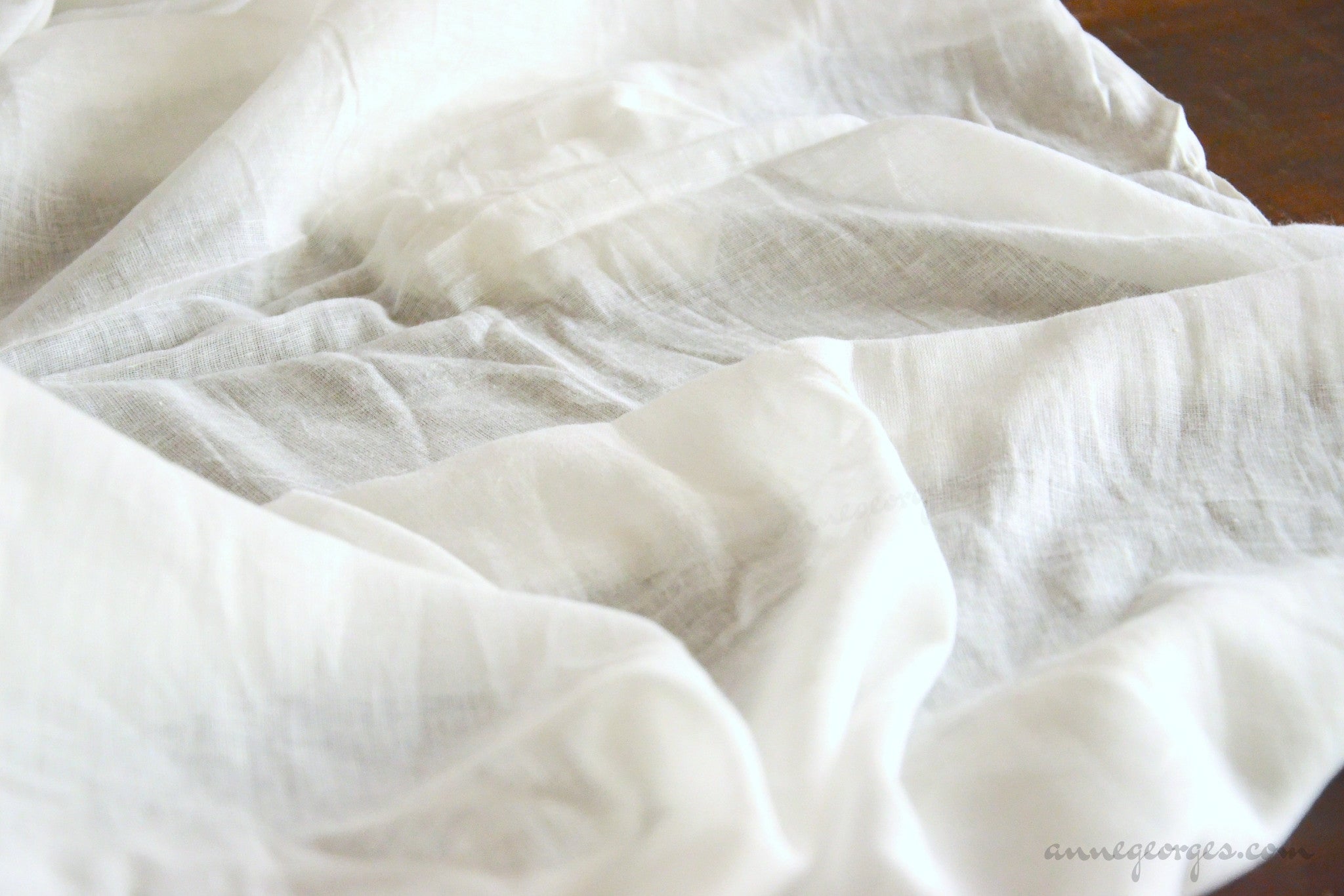 Dhaka Muslin Organic Cotton ( Prepared for Dye Dyeable ) – AnneGeorges