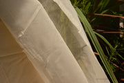 Organic Silk+Cotton Fabric ( Gossamer Silk Cotton, Unbleached Dyeable )