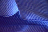 Organic Handwoven Peace Silk+Cotton Fabric - FQ, Yardage & Bolts - MINI PLAIDS ( Peacock Dance, Indram)