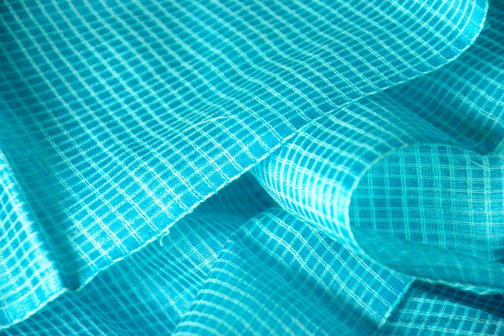 Organic Handwoven Peace Silk Cotton Fabric FQ Yardage Bolts