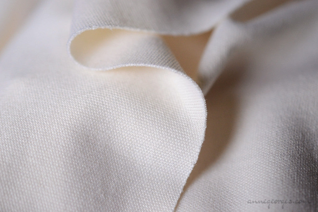 Organic Silk+Cotton Knit Jersey Fabric