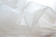 Pure Silk Organza Fabric ( Silk Organza 60g, Prepared for Dye)