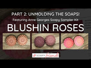 Blushin Roses The Reds & Pinks is a set of natural colorants that make Reds & Pinks in soaping. Freshest Natural Colorants. Always.