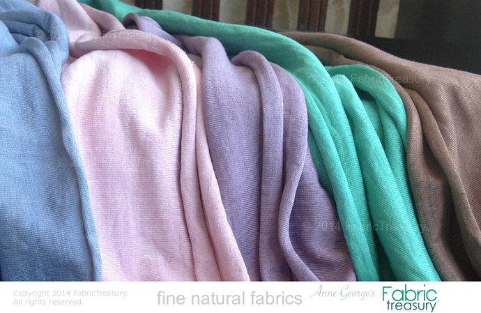 Ahimsa Silk Knit Jersey - VINTAGE MEMORIES Palette