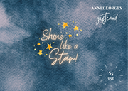 Celebration Gift Card - Shine Like a Star