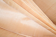 Organic Handwoven Peace Silk Fabric - FQ, Yardage & Bolts - ICE SODA ( Butter Cream )