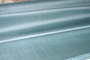 Organic Handwoven Peace Silk Fabric - FQ, Yardage & Bolts - ICE SODA ( Duck Egg )