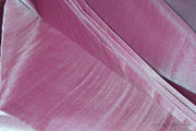 Organic Handwoven Peace Silk Fabric - FQ, Yardage & Bolts - ICE SODA ( Vintage Mauve )