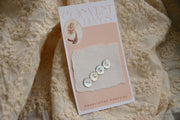 Akoya Buttons Handmade - CONVENT DAYS ( Card B3 )