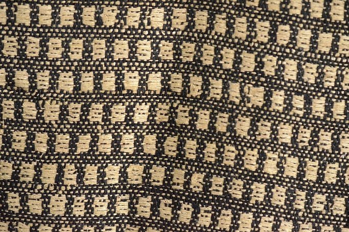 Golden Beige Rayon/Linen Boucle Netting, Fabric By the Yard 