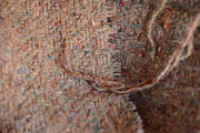 Silk Cotton Boucle Tweed Fabric by the Yard. Designer Collection -Fairydust - Sand and Multi Color - 54'' / 137cm W