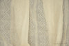 Organic Cotton Handwoven Fabric - LOOMSTATE ( Chevron Stripes, Unbleached Dyeable )