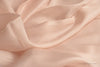 Pure silk organza fabric - FAIRY WINGS ( Peach Glimmer )