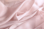 Pure silk organza fabric - FAIRY WINGS ( Rose Dust )
