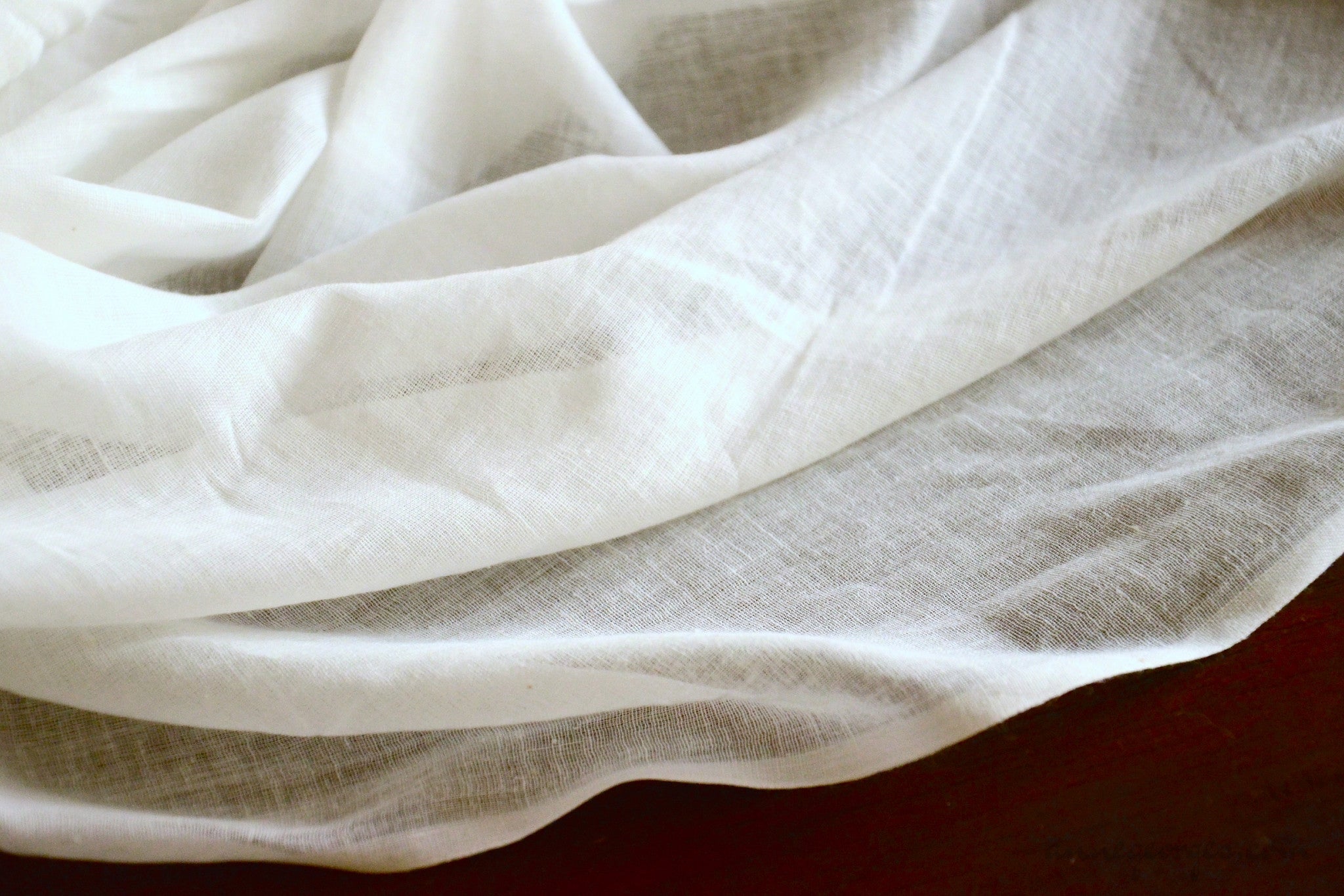 Dhaka Muslin Organic Cotton ( Prepared for Dye Dyeable ) – AnneGeorges