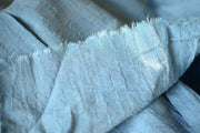 Handwoven Indigo, Aloevera dyed  Organic Cotton Fabric