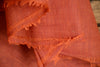 Light Cotton Fabric - Hand Spun Yarn, Hand Woven on Vintage Hand Looms. SUMMER BREEZE - Saffron Trail