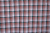 Pure Organic Cotton Plaid Fabric - MADRAS PLAIDS ( Brown Black & White )