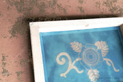Pre-made Silk Screen for easy use. Screen Print, Fabric Print Tool. Print on fabric and paper. Florals 03