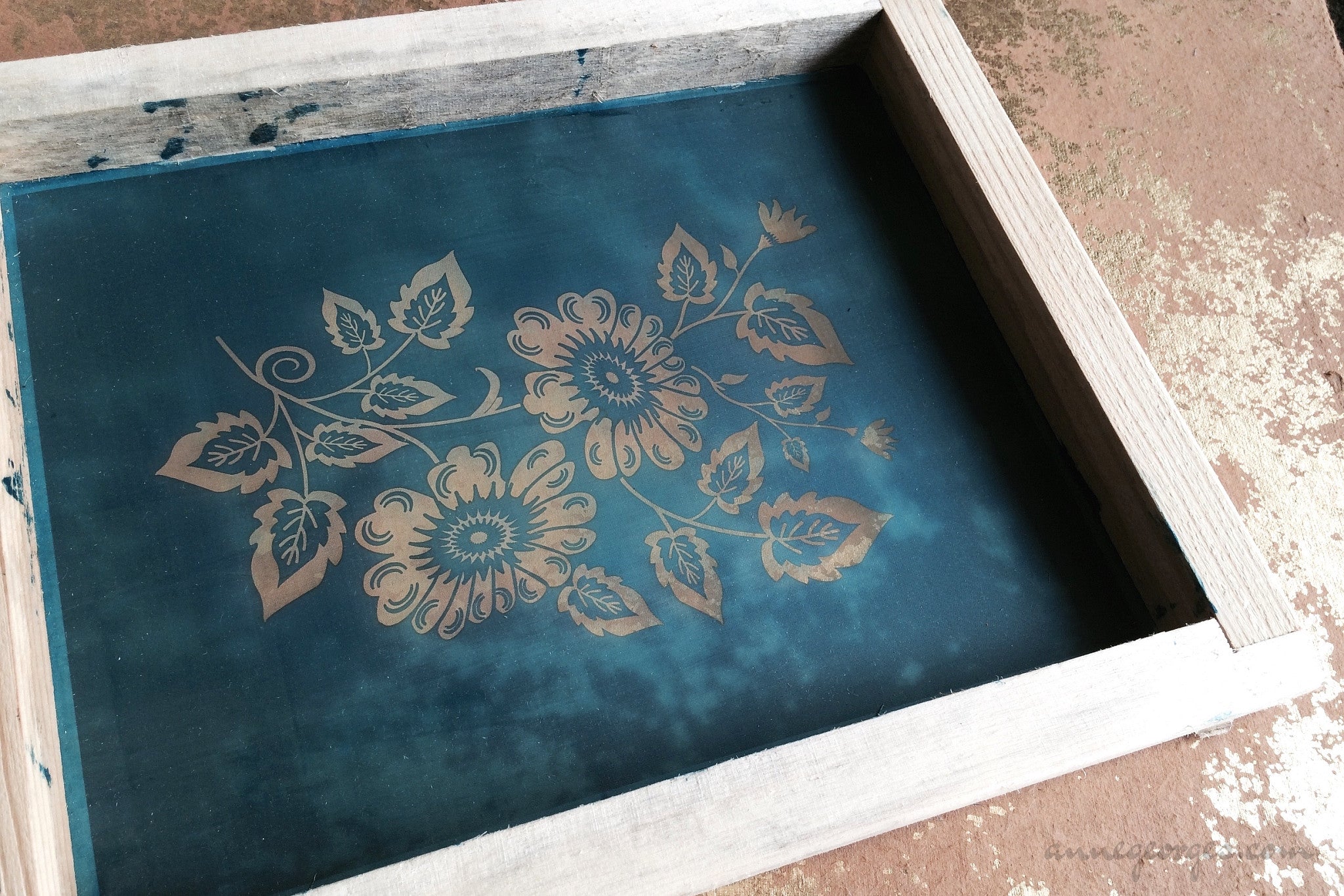 シゲマツ/NANTOKA　Silk screen print ED.30 Pre-made Silk Screen for easy use. Screen Print, Fabric Print Tool