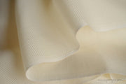 Silk + Merino Woven Twill Fabric - NATURAL BLENDS ( Silk+Merino Twill, Unbleached Dyeable )