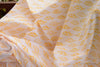 Block Printed Organic Cotton Fabric - SWEET SUMMER ( Leaves, Sunshine )